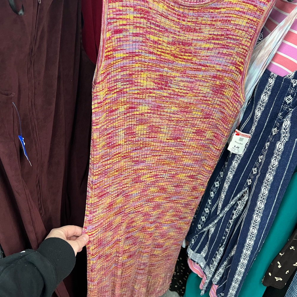 Lucy Paris Multicolor Knit Dress